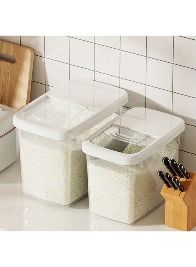 Large Capacity Sealed Rice Container 16 5 Lbs And 27 5 Lbs Options Insect Moisture Resistant Food Storage - Image 2